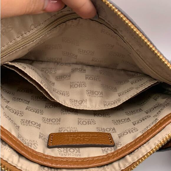 Michael Kors Brown Wristlet - Picture 7 of 11